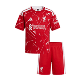 Dziecięcy Zestaw domowa Liverpoolu (Koszulka+Spodenki) 2026/27