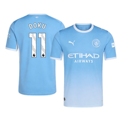 Męska koszulka Manchesteru City domowa DOKU #11 2026/27
