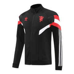 Męska Komplet kurtki treningowej Manchester United (kurtka + spodnie) 2024/25 - Topowe Koszulki Pilkarskie Sklep Internetowy