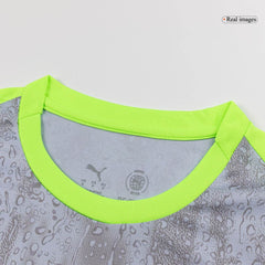 Męski Zestaw Trzecia Wyjazdowa Manchester City (Koszulka+Spodenki) 2025/26 - Topowe Koszulki Pilkarskie Sklep Internetowy