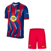 Męski Zestaw Fourth Away Barcelona (Koszulka+Spodenki) 2025/26