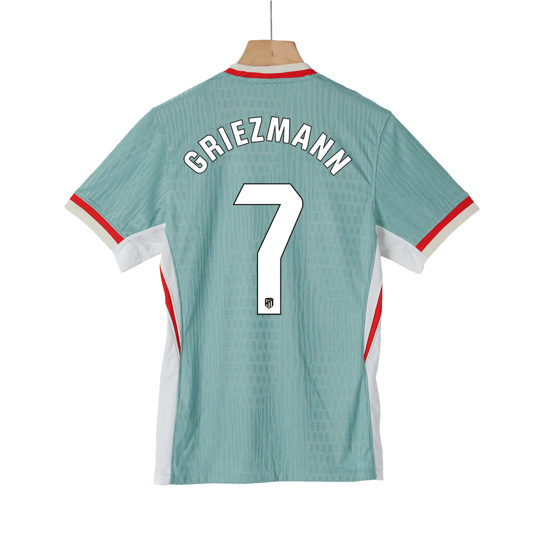 Męska koszulka piłkarska GRIEZMANN #7 Atletico Madrid 2024/25 - Slim Fit - Topowe Koszulki Pilkarskie Sklep Internetowy