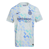 Męska Koszulka Wyjazdowa Inter Milan Wersja Piłkarska 2025/26 - Slim Fit