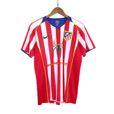 Męska koszulka piłkarska Atletico Madryt Home Retro 2004/05 - Topowe Koszulki Pilkarskie Sklep Internetowy