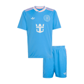 Dziecięcy Trzeci Zestaw Wyjazdowy Inter Miami (Koszulka+Spodenki) 2025 - Topowe Koszulki Pilkarskie Sklep Internetowy