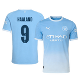 Męska koszulka Manchesteru City domowa HAALAND #9 wersja zawodnicza 2026/27 - UCL