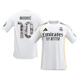 Real Madrid Herren-Heimtrikot MODRIĆ Sondermodell Nr. 10 2025/26