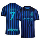 Męska Koszulka Domowa Inter Mediolan ZIELIŃSKI #7 2025/26 - Topowe Koszulki Pilkarskie Sklep Internetowy