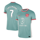 Męska koszulka piłkarska GRIEZMANN #7 Atletico Madrid 2024/25 - Topowe Koszulki Pilkarskie Sklep Internetowy