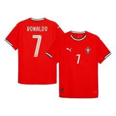 Męska Koszulka Domowa Portugalia RONALDO #7 Wersja Piłkarska 2025 - Topowe Koszulki Pilkarskie Sklep Internetowy