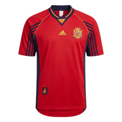Męska Koszulka Retro Domowa Spain 1998