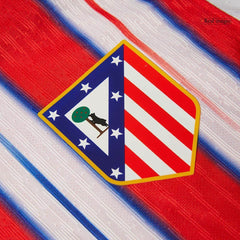 Męska koszulka piłkarska J.ALVAREZ #19 Atletico Madrid Home 2024/25 - Slim Fit - Topowe Koszulki Pilkarskie Sklep Internetowy