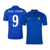 Męska koszulka Chelsea domowa JOÃO PEDRO #9 wersja zawodnicza 2026/27 - UCL