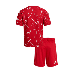Dziecięcy Zestaw domowa Liverpoolu (Koszulka+Spodenki) 2026/27