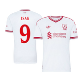 Męska koszulka Liverpoolu wyjazdowa ISAK #9 wersja zawodnicza 2026/27 - UCL
