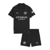 Dziecięcy Zestaw Wyjazdowy Manchester City (Koszulka+Spodenki) 2025/26 - Topowe Koszulki Pilkarskie Sklep Internetowy
