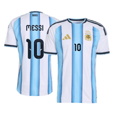 Męska Koszulka Domowa Argentina MESSI #10 Wersja Piłkarska World Cup 2026 - Slim Fit