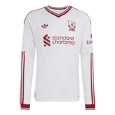 Męska koszulka Liverpoolu wyjazdowa z długim rękawem wersja zawodnicza 2026/27