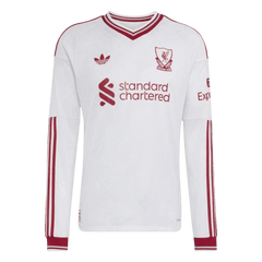 Męska koszulka Liverpoolu wyjazdowa z długim rękawem wersja zawodnicza 2026/27