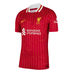 Męska Koszulka Domowa Liverpool Wersja Piłkarska - CHAMPIONS 24/25 - Slim Fit - Topowe Koszulki Pilkarskie Sklep Internetowy