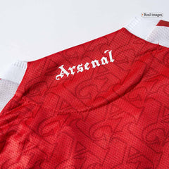 Męska Koszulka Domowa Arsenal ØDEGAARD #8 Wersja Piłkarska 2025/26 - Slim Fit