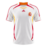 Męska Koszulka Retro Wyjazdowa Spain 2006