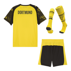 Męski Zestaw Domowa Borussia Dortmund (Koszulka + Spodenki + Skarpety) 2025/26