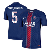 Męska Koszulka Domowa PSG MARQUINHOS #5 Wersja Piłkarska 2025/26 - Slim Fit - Topowe Koszulki Pilkarskie Sklep Internetowy