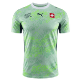 Męska Koszulka Wyjazdowa Switzerland Wersja Piłkarska World Cup 2026 - Slim Fit