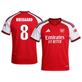 Męska koszulka Arsenalu domowa ØDEGAARD #8 2026/27 - UCL