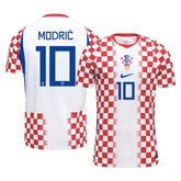 Męska koszulka Chorwacji domowa MODRIĆ #10 wersja zawodnicza - Mundial 2026