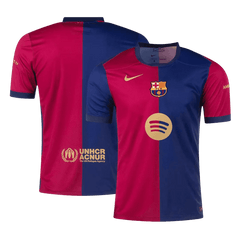 Koszulka Barcelona domowa 2024/25 - Spotify Logo Without Text - Topowe Koszulki Pilkarskie Sklep Internetowy