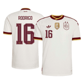 Męska koszulka Hiszpanii Champion Edition wyjazdowa RODRIGO #16 wersja zawodnicza - Mundial 2026