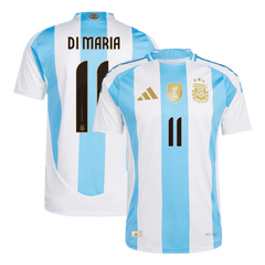 Męska Koszulka Domowa Argentyna DI MARIA #11 Wersja Piłkarska 2024 - Slim Fit - Topowe Koszulki Pilkarskie Sklep Internetowy