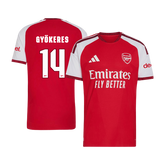Męska koszulka Arsenalu domowa GYÖKERES #14 wersja zawodnicza 2026/27 - UCL