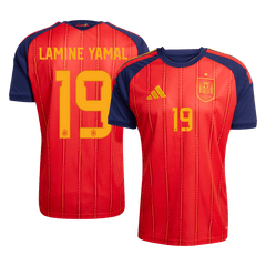 Męska domowa koszulka Hiszpanii Mundial 2026 – LAMINE YAMAL #19