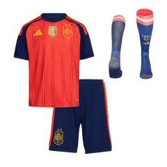 Dziecięcy kompletny strój Hiszpanii Champion Edition domowa - Mundial 2026