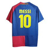 MESSI #10 Męska retro koszulka piłkarska Barcelona domowa z sezonu 08/09 - UCL Final - Topowe Koszulki Pilkarskie Sklep Internetowy