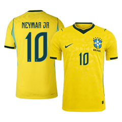 Męska koszulka Brazylii domowa NEYMAR JR #10 wersja zawodnicza - Mundial 2026