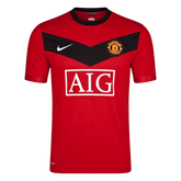 Męska koszulka Manchesteru United domowa Retro 2009/10