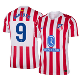 Męska Koszulka Domowa Atletico Madrid SØRLOTH #9 Wersja Piłkarska 2025/26 - Slim Fit