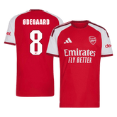 Męska koszulka Arsenalu domowa ØDEGAARD #8 wersja zawodnicza 2026/27 - UCL