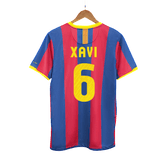 Męska Koszulka Retro Domowa Barcelona XAVI #6 2010/11 - Topowe Koszulki Pilkarskie Sklep Internetowy