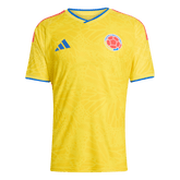 Męska Koszulka Domowa Colombia Wersja Piłkarska World Cup 2026 - Slim Fit