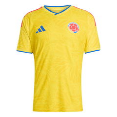 Męska Koszulka Domowa Colombia Wersja Piłkarska World Cup 2026 - Slim Fit