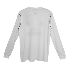 Męska Koszulka Retro Domowa Real Madrid 2017/18 z Długim Rękawem - Topowe Koszulki Pilkarskie Sklep Internetowy