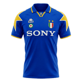 Męska Koszulka Retro Wyjazdowa Juventus 1995/96