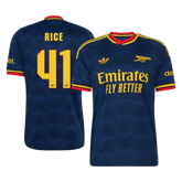 Męska wyjazdowa koszulka Arsenalu 2026/27 – RICE #41 (UCL)