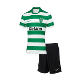 Dziecięcy Zestaw Domowa Sporting CP (Koszulka+Spodenki) 2025/26