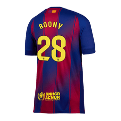 Męska Koszulka Domowa Barcelona ROONY #28 2025/26